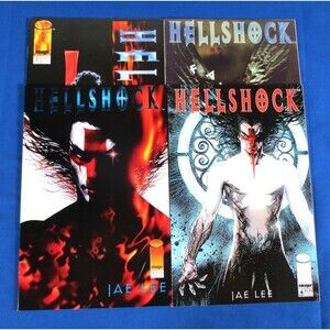 Hellshock # 1 - 4 Complete Run Image Comics 1994 VF/NM Jae Lee Art